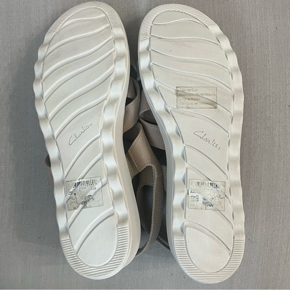 Clark’s Jillian Spring Sandals Slingback adjustable Size 12 M Tan Sand Sable - Picture 8 of 11